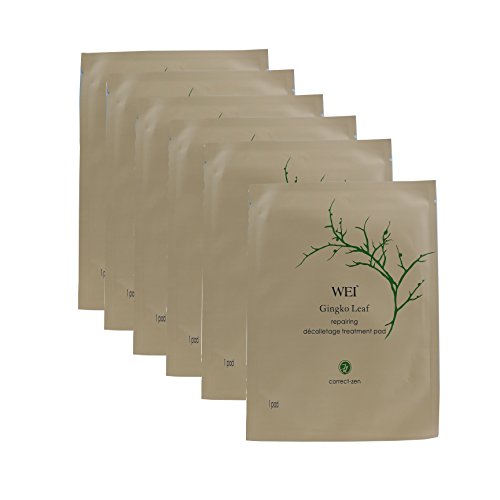Wei 'Gingko leaf repairing ' Decolletage treatment pad (Pack of 6)