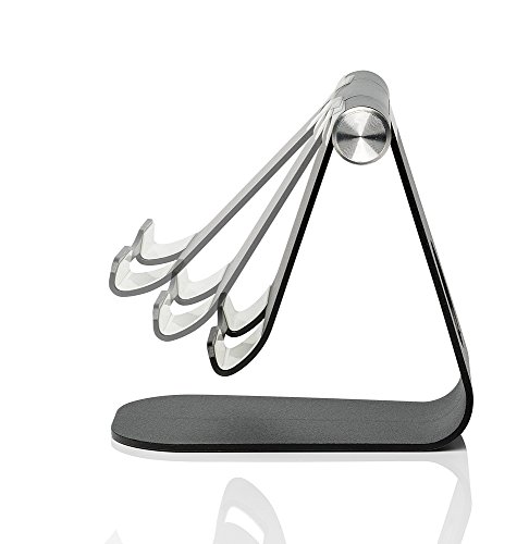 Slabo Tablethalterung für Medion Lifetab E10316 / E4502 / E7312 / P8911 / P8912 / P9514 / P9516 / S10334 / S10345 / S10346 / S7852 / S8311 / S8312 / S9714 „Aluminium“ – SCHWARZ - 4