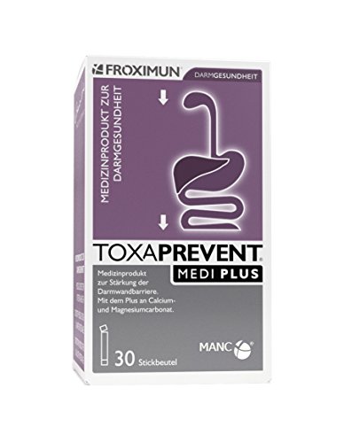 Preisvergleich Produktbild TOXAPREVENT MEDI PLUS 30x3g Sticks, Natur - Klinoptilolith - Zeolith (MANC)