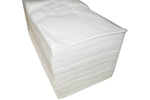 KAVAK COSMETICS Toallas desechables Spun-Lace 60 * 80 cm, 100 Unds, Peluquería/Estética, color Blanco