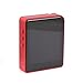 Produktbild Shanling M1 Extreme Mini 24bit/192kHz Professional Tragbare HiFi verlustfreie Bluetooth 4.0 Musik Audio MP3 Media Player Unterstützung dsd128 mit 6 cm TFT LCD-Display Eingebauter Akku (Rot)
