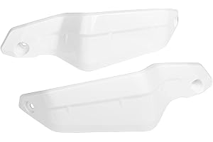 Lorababer moto Paramani per spazzole per schermi Protezione per parabrezza Paravento per paramani Compatibile con CRF1100L Africa Twin Adv. Sport 2020-2024 Xadv 750 21-24 XL750 23-24 (Bianco)