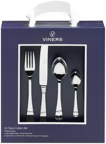 Viners Eden Cutlery Set, Gift Box, 24 Piece