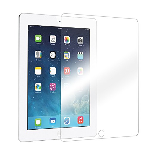 Fintie iPad 2 / 3 / 4 Panzergla Schutzfolie – Klar HD 9H stark kratzfest Hartglas Displayschutzfolie Glasfolie Screen Protector Displayschutz Folie Displayfolie für Apple iPad 2 / iPad 3 / iPad 4 - 7