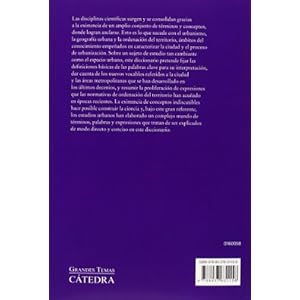 Diccionario De Urbanismo. Geografía Urbana Y Ordenación Del Territorio (Arte Grandes Temas)