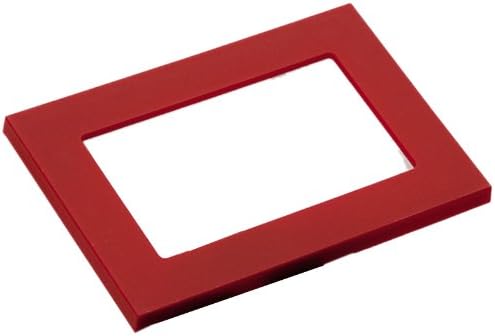 Studio Italia Design Istep Recessed Wall Light Additional Frame, Red
