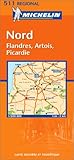 Image de Carte routière : Nord, Flandres, Artois, Picardie, N° 11511