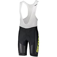 Scott RC Pro + + + Portabicicletas Pantalón Corto Negro/Amarillo 2018