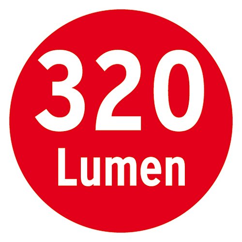 Brennenstuhl LED Stableuchte / Werkstattleuchte und 5m Kabellänge (Arbeitsleuchte mit 8 Watt und 320 Lumen) Länge: 50 cm, Farbe: schwarz - 2