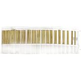 80 Pc Set of Bamboo Double Point Knitting Needles By Curtzy - Hook and Needle Kit in Free Cotton Storage Case - The Best Set for Beginners and Professionals.