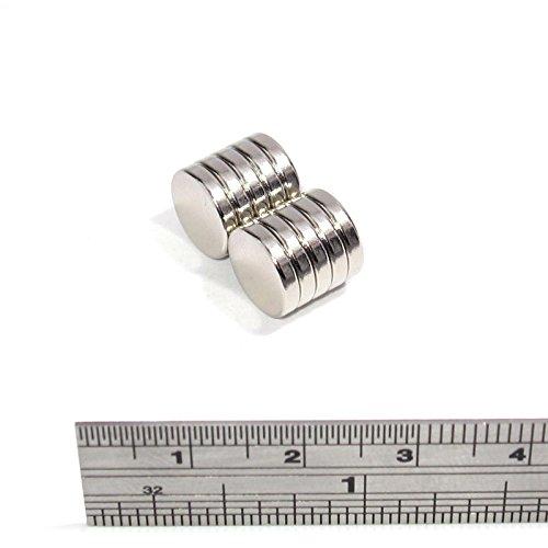 Ltd 10 Magnets 10x2 mm Neodymium Discs small round magnet 10mm diameter x 2mm