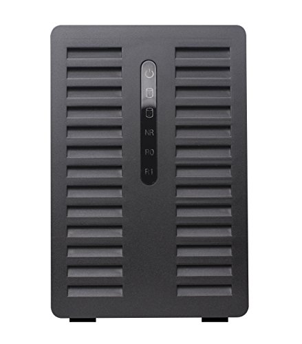 SilverStone SST-DS322B – USB 3.0 Externes Festplatten-Gehäuse für 2 x 3,5″ SATA-HDDs oder -SSDs mit konfigurierbaren RAID-Funktionen, schwarz - 3