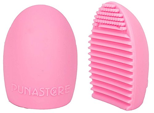 Puna Store Brush Egg Makeup Brush Cleaner Cleaning Tool, Pink RS.150 (70.00% Off) - Amazon
