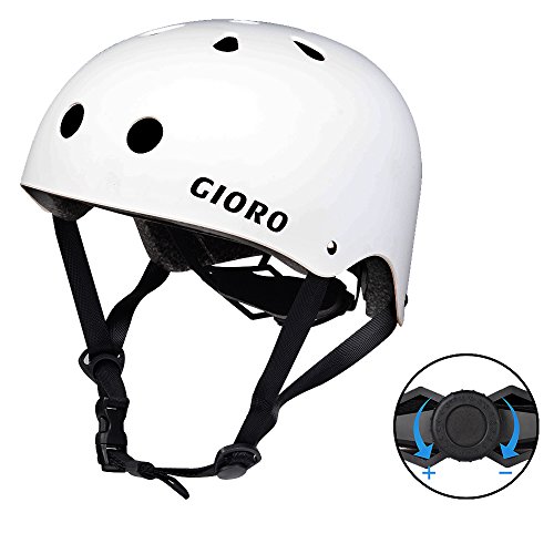 Gioro Casque de skate, cyclisme, trottinette réglable