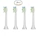Produktbild U-Prime Ersatz Aufsteckbürsten,Kompatibel mit Philips Sonicare HX6064/31(HX6063/31) DiamondClean Aufsteckbürsten Standard,weiß,4 Stück(1er-Pack).