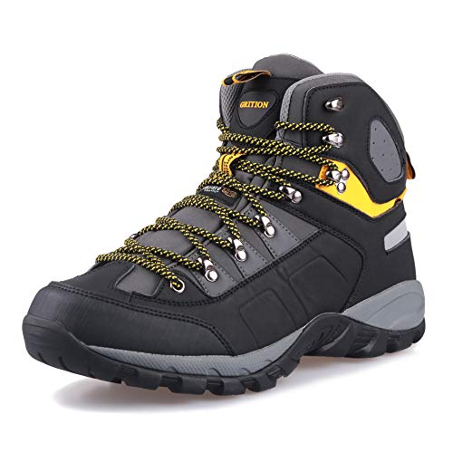 Mens Hiking Boots Waterproof Lightweight Walking Trekking Shoes