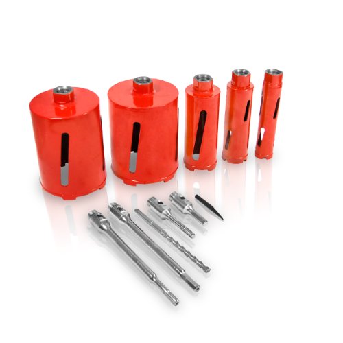 Holzinger 11tlg. Diamant - Bohrkronenset