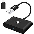 Dado CarPlay Wireless Adapter for Factory Wired CarPlay 2023 Upgrade Plug & Play Dongle Converts Wired to Wireless for Cars from 2015 & iPhone iOS 10+ [NOT For Android, ONLY iphone]