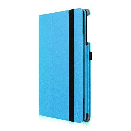 Fintie Odys Winpad 12 Hülle Case – Slim Fit Folio Premium Kunstleder Tastatur Ständer Schutzhülle Cover Tasche für Odys Winpad 12 / Odys Evolution 12 – 2in1 11,6 Zoll (29,5 cm) Convertible Tablet-PC, Blau - 9