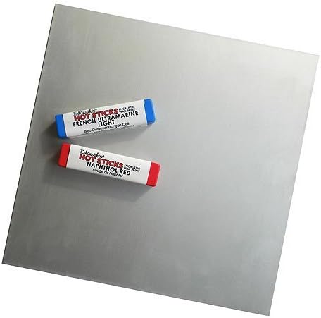 Enkaustikos Anodized Aluminum Plate - 6x6