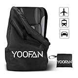 bolsas transporte bici DISEÑO MANOS LIBRES ➤Accesorios ajustable Premium incluye dos correas de mochila acolchadas, un mango portátil que se puede lograr si quieres llevarlo o no, por lo que es más fácil para mamá y papá para cuidar de su niños.bugaboo bee funda de silla de la bolsa en la bolsa de coche dentro y fuera tienen un bolsillo, conveniente para que usted pueda llevar algunos artículos más pequeños como pañales es la opción perfecta para su viaje.