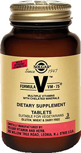 Solgar Fórmula VM-75-180 Tabletas
