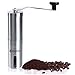 Produktbild Kaysion Manuelle Kaffeemühle mit Handkurbel, mit konischen Keramik-Frässtiften, einstellbarer Mahlgrad, hochwertiger Edelstahl, Hand-Kaffeemühle für französischen Espresso/Kräutermühle
