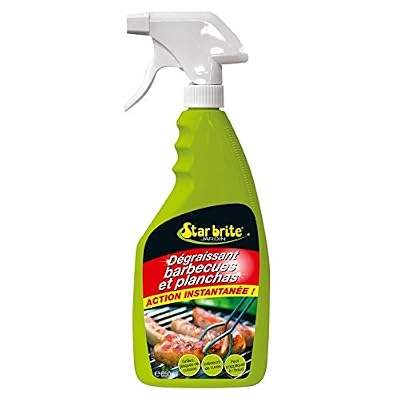 Starbrite 4722 Nettoyant Dégraissant Barbecue Plancha 650 ml, Transparent, 12 x 6 x 30 cm