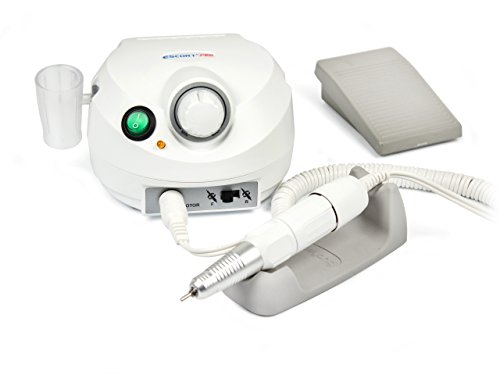 Nagelfräser OCIUS weiß - Elektrische Nagel-Feile für Gel-Nägel - Fräser - Maniküre - Pediküre