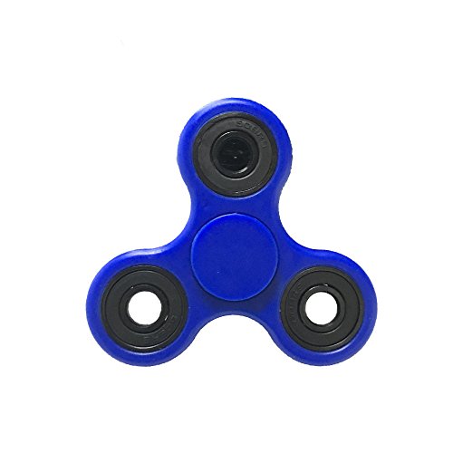 Anti-Stress Fidget Hand Spinner by DailyStar, Help Increase Concentration, Ideal Toy for ADD, ADHD, MBD, OCD Children and Adults (Blue)