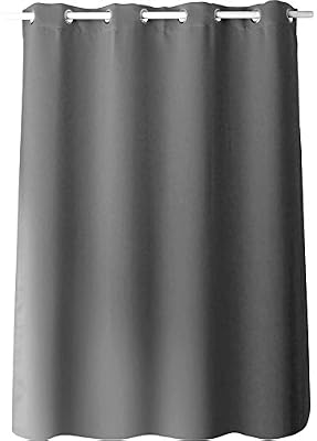 ED ENJOY HOME Enjoy Home 2010GR140180 Rideau Occultant avec 8 Oeillets Polyester Gris 180 x 140 cm