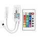 Produktbild XCSOURCE Mini-WiFi RGB LED Streifen Kontroller für iPhone iPad Android Smartphone Tablette+24 Tasten Fernbedienung LD743