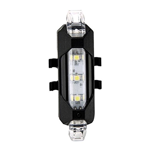 LED-Fahrradrückleuchte USB Aufladbare Fahrrad Hinten Nacht Sicherheitslicht Radfahren - 3
