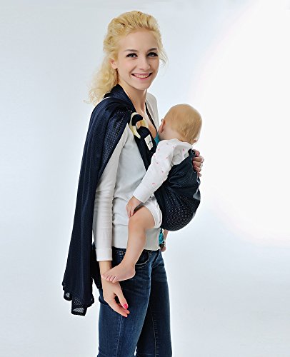 Vine Baby Kleinkind Tragetuch Ring Sling Summer Light Quick Dry Trager - 5