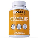 Vitamin B12 | 1500mcg | 365 Tablets | Methylcobalamin