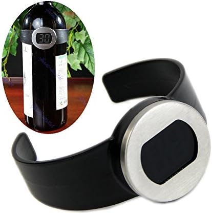 Wine Thermometers, Digital Red Wine Thermometer with LED Display/Durability/Easy Operation