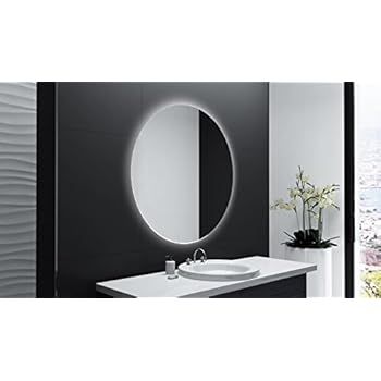 Badezimmerspiegel mit Beleuchtung LED Spiegel - 40 cm Durchmesser