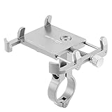 Mit unserer hochwertigen Handyhalterung aus Aluminium ist Ihr Smartphone in Zukunft sicherer befestigt als mit jeder anderen Halterung! Bei der Verarbeitung der Fahrradhalterung wurde auf eine hohe Qualität geachtet. Ein Herunterfallen ist nicht mehr möglich, selbst bei starken Erschütterungen!