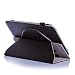 Produktbild ProCase Universal 360 Drehbare Stand Folio Hülle Cover für 7-8 Zoll Tablet Dragon Touch, Chromo Inc, ProntoTec, NeuTab, Nextbook, Tagital, Alldaymall, iRulu, RCA, iView Android Tablet -Schwarz