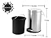 King International Stainless Steel Plain Pedal Dustbin with Plastic Bucket 7