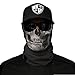 Produktbild SA Fishing Company Face Shield Sturmhaube viele verschiedene Designs Multiunktionstuch Maske Fishing Totenkopf Schal Skull Bandana Gesichtsmaske Halstuch Ski Motorrad Paintball (Black Skull)