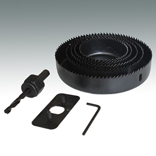 Lochsägen Lochsäge Kreissäge Satz 64-127 mm 8 tlg