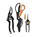 Produktbild Fiskars Gartenschere, 3-teiliges Werkzeug Set – Profi-Gartenschere, Griffe und Gartenschere