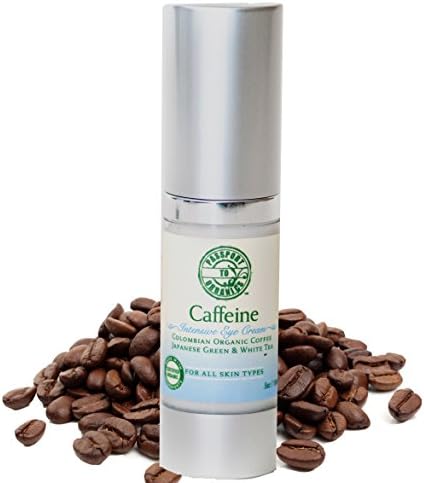 Caffeine Eye Cream - Organic Colombian Coffee -- Reduce puffiness, dark circles and moisturize - Paraben Free - .5oz Free Shipping!
