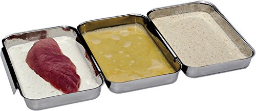 Preisvergleich Produktbild Panier- Set 3-tlg. Edelstahl 3318- 00
