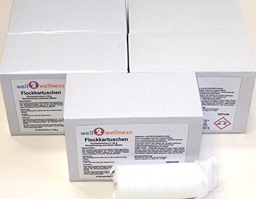 Flockkartuschen / Flockungsmittel Kartuschen 5,0 kg (40 x 125 g)