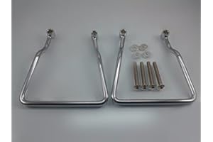 BHYSHOP Staffa di supporto per borsa da sella, 9,5 cm, per VT600 VLX600 VT VLX 1990-1996 (9,5 cm)