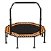 Produktbild CHENHS-Trampolin Prallen Erwachsene Fitness Innen- Sechskant-Design Stumm Gewichtsverlust, 2 Farben, 4 Größen (Color : Orange, Size : 118x120cm)