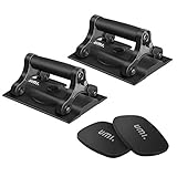 Umi. Essentials Push-Up Bar and Ab Wheel Roller With Mat (3 in 1)