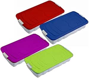 Amazon.de: Unterbettbox BETTKASTEN Bettcontainer rot